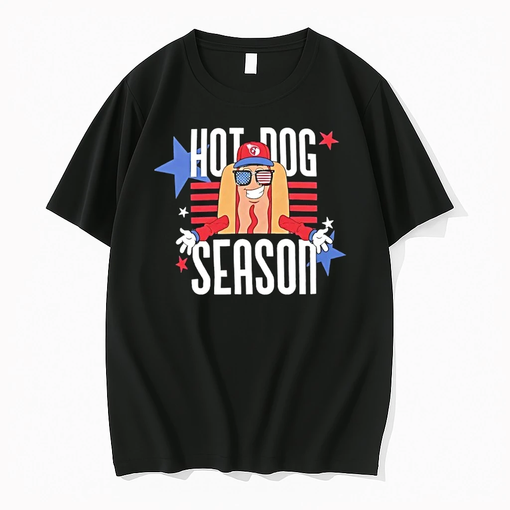 Jarrett Allen Cleveland Guardians Wearing Hot Dog Season Shirts