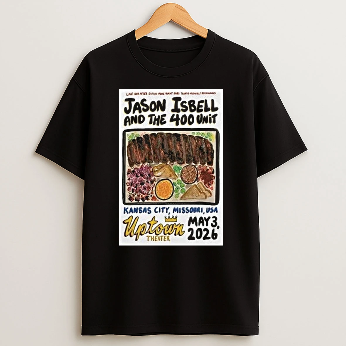 Jason Isbell And The 400 Unit Kansas City Tour On May 3 2026 Shirts