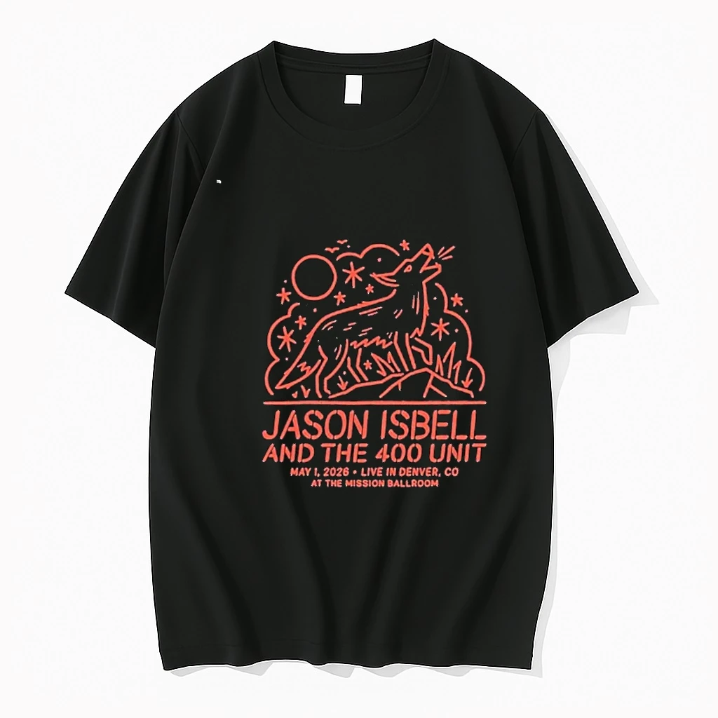 Jason Isbell And The 400 Unit Mission Ballroom Denver Co May 1 2026 00 Shirts