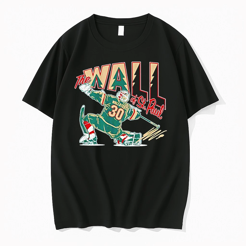 Jesper Wallstedt Minnesota Wild Hockey The Wall Of St Shirts