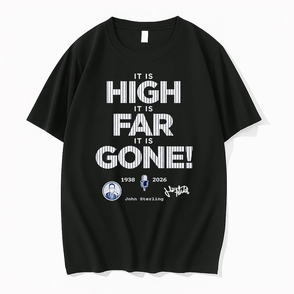John Sterling It Is High It Is Far It Is Gone 1938 2026 Shirts