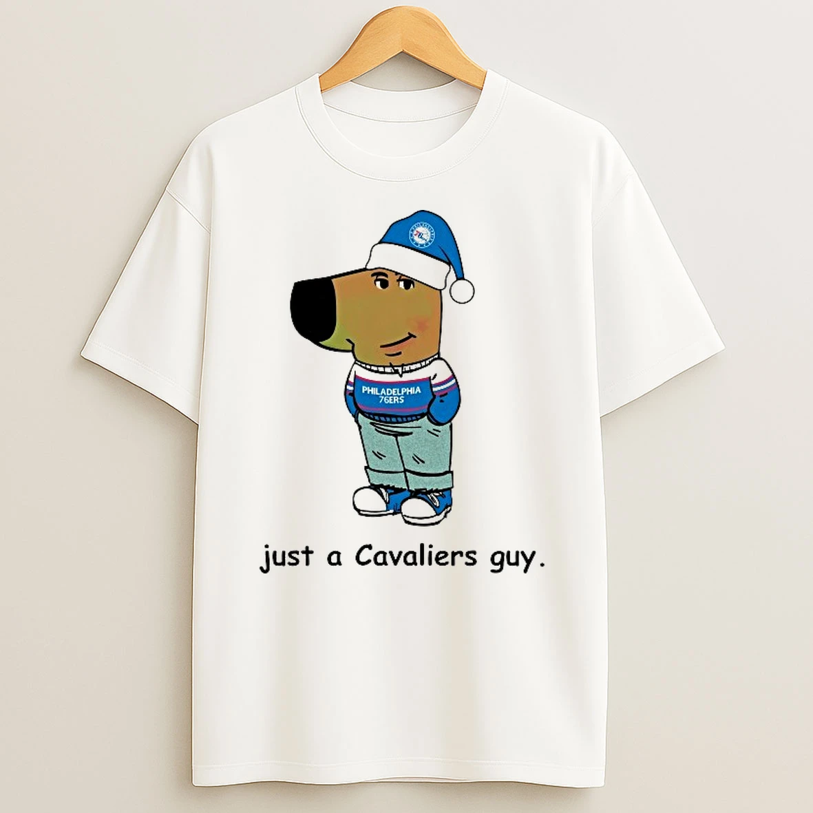 Just A 76ers Guy Philadelphia 76ers Chill Guy Shirts