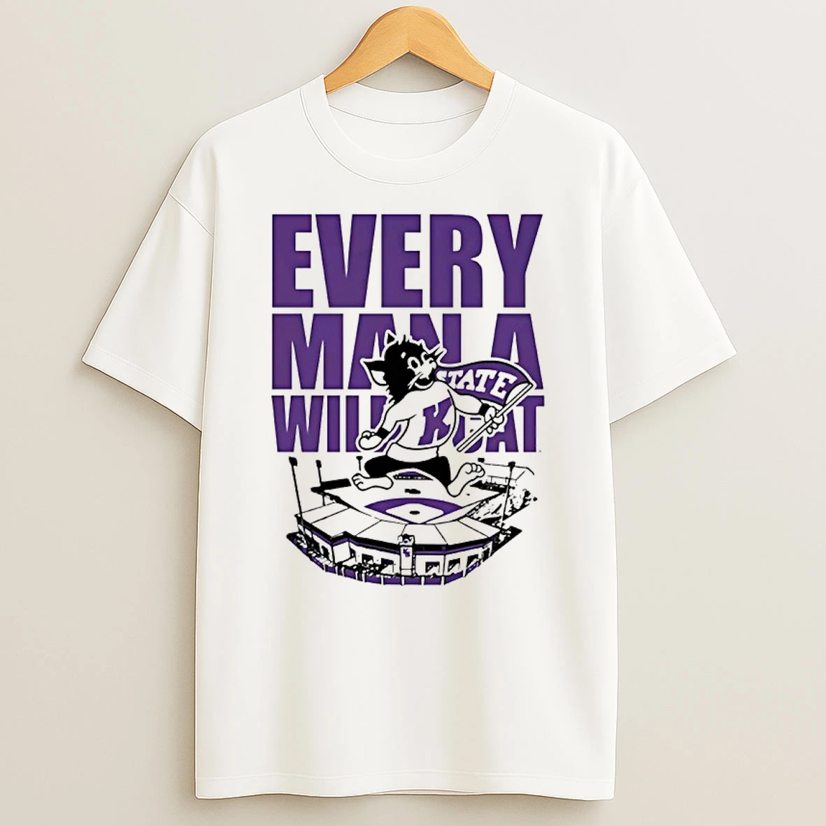 K State Wildcats Every Man A Wildcat Shirts