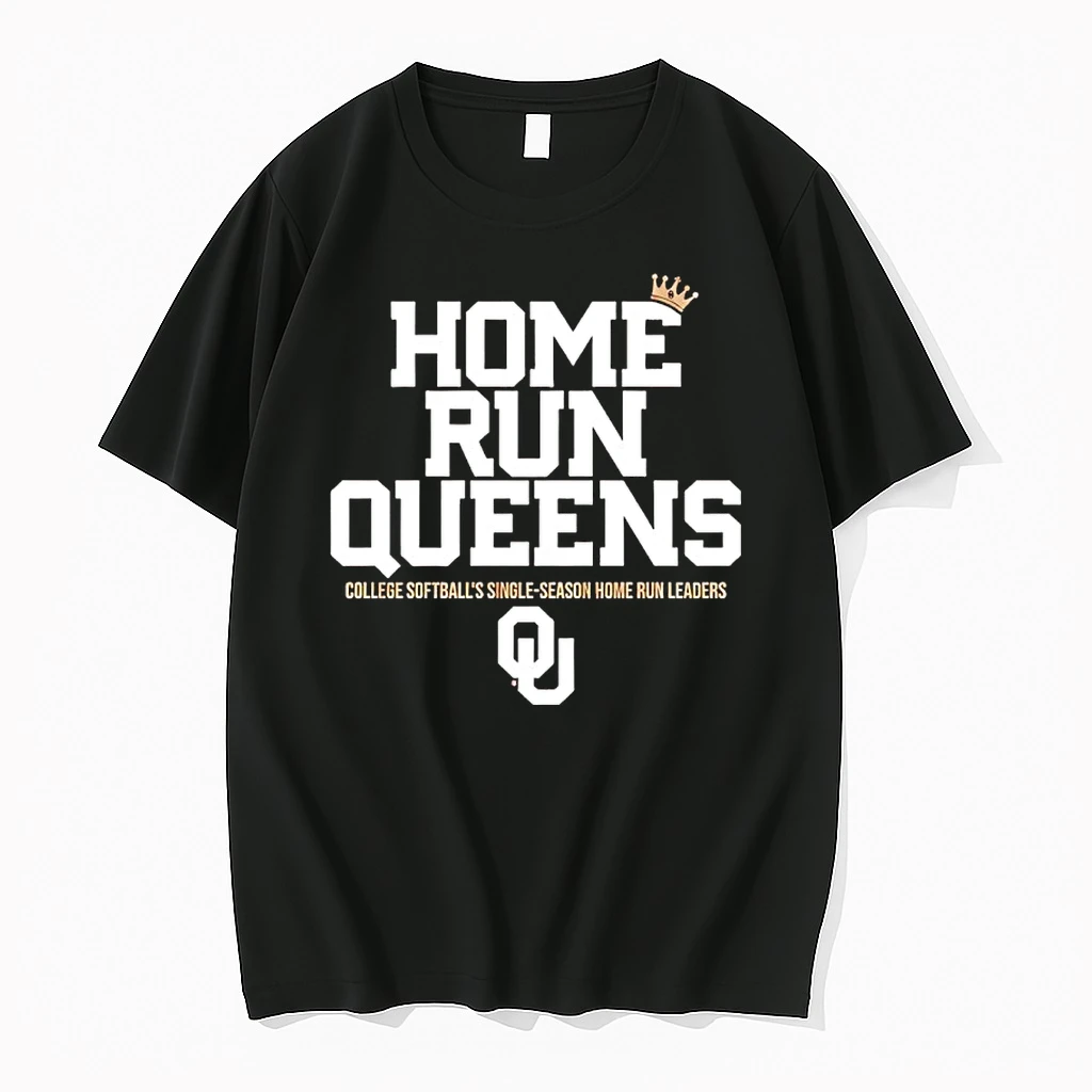 Kendall Wells Home Run Queens College Softballs Single Season Oklahoma Sooners Shirts