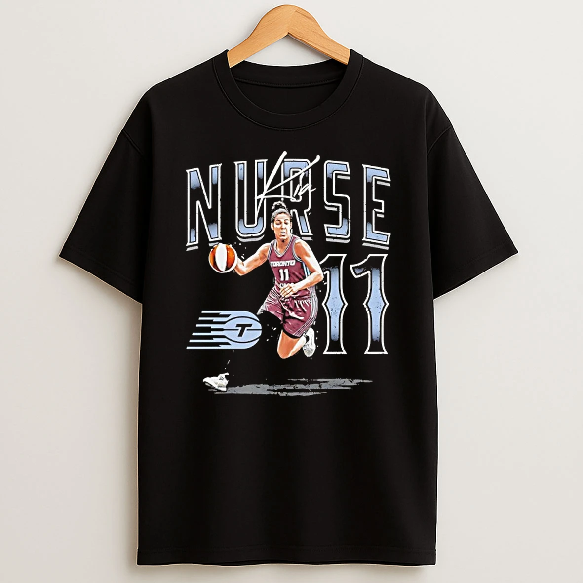 Kia Nurse Player Pose Toronto Tempo Shirts