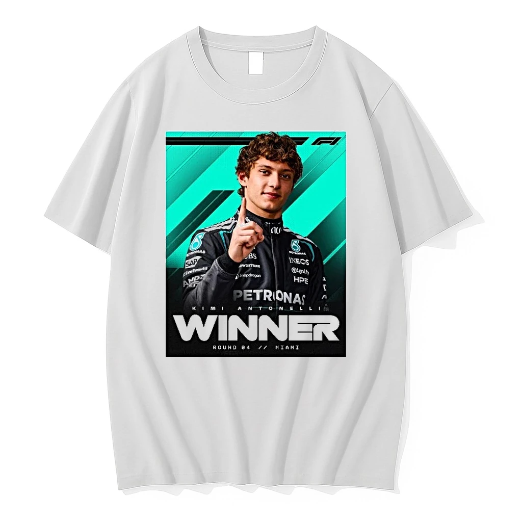 Kimi Antonelli Winner Miami Gp 2026 Mercedes Amg Petronas F1 Team Shirts