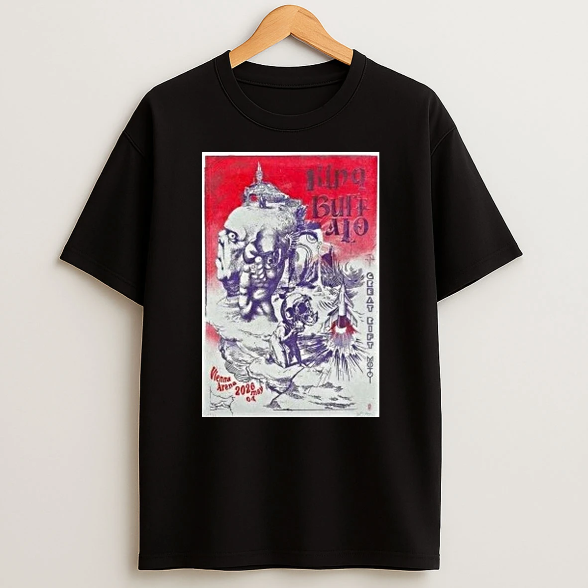 King Buffalo Vienna At May 4 2026 Shirts