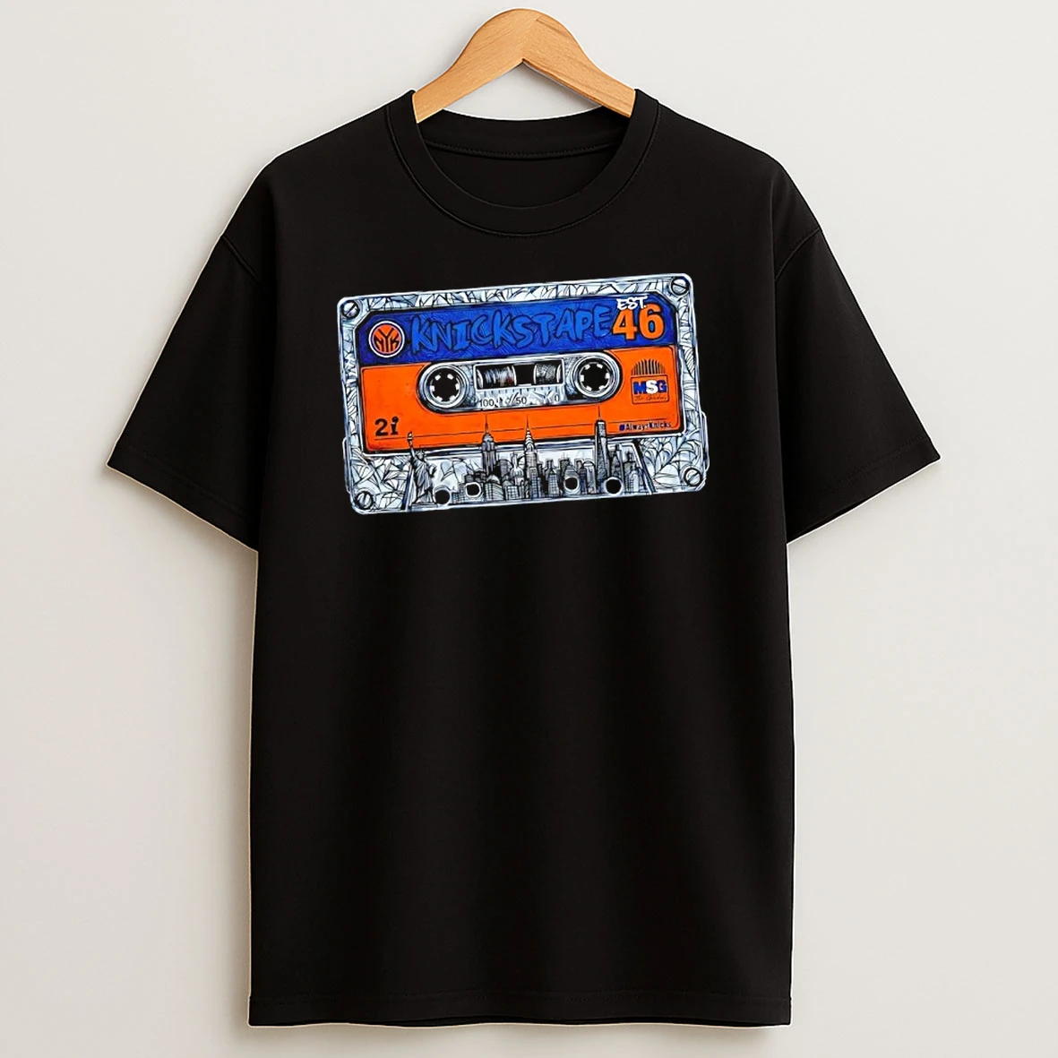 Knickstape New York Knicks Est 46 Cassette Tape Shirts