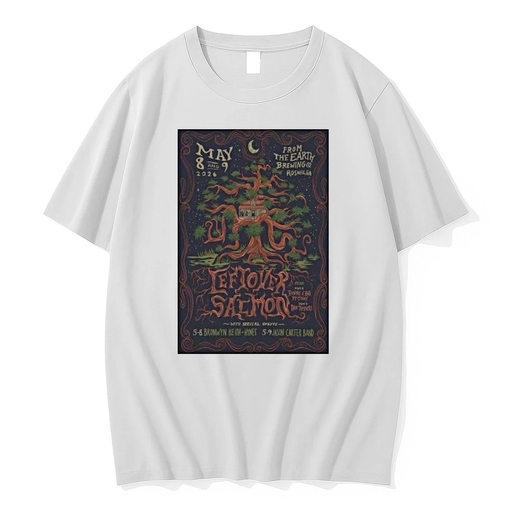 Leftover Salmon In Roswell Ga On May 8 9 2026 Tour Shirts