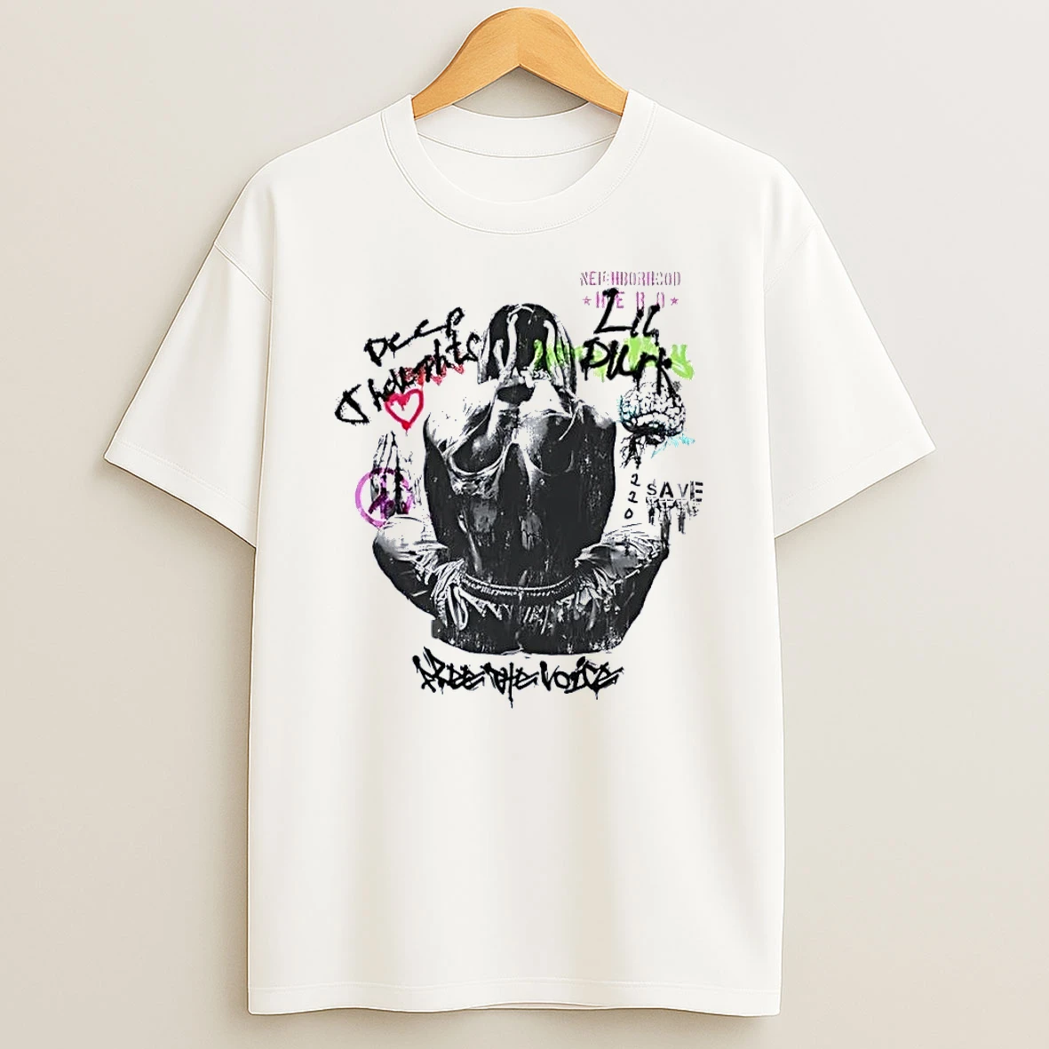 Lil Durk Neighborhood He B O Deep Thoughts Save 220 Free The Voice White Shirts
