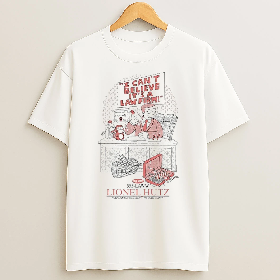 Lionel Hutz I Cant Believe Its A Law Firm Shirts