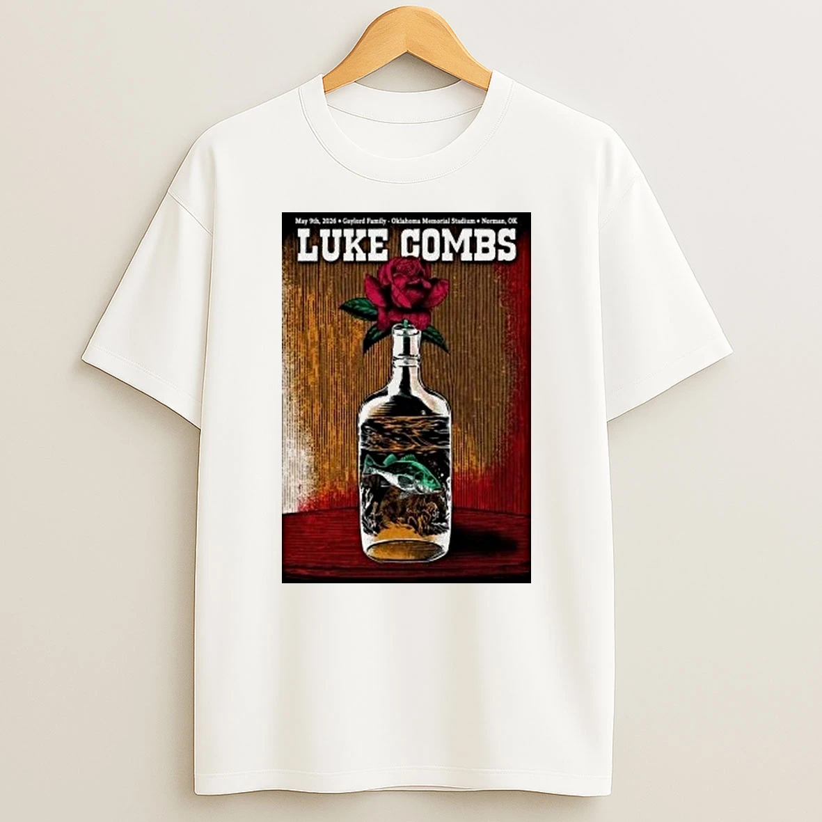 Luke Combs May 9 2026 Norman Ok Shirts