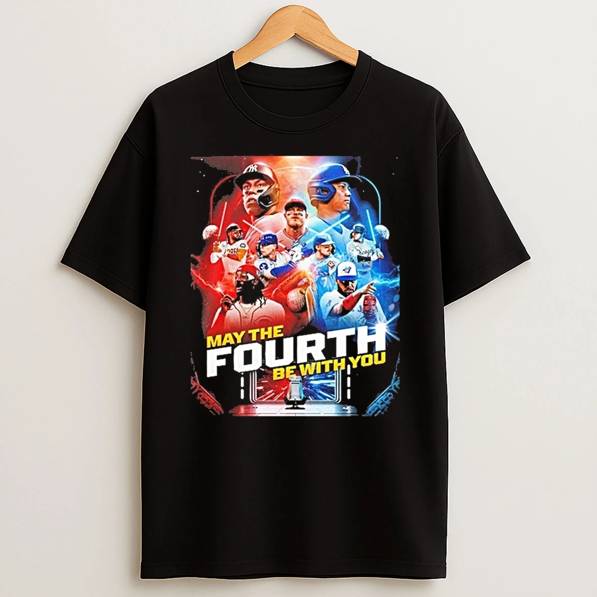 Mlb Congrats Happy Star Wars Day 2026 May The Fourth Be With You Shirts