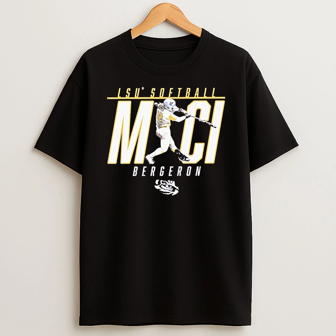 Maci Bergeron Lsu Tigers Softball Player Graphic Shirts