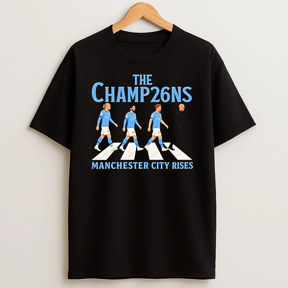 Manchester City Rises Champions Abbey Road The Cham26ns Shirts