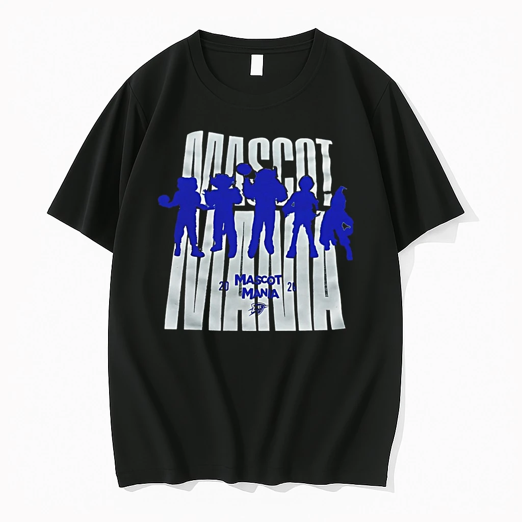 Mascot Mania 2026 Oklahoma City Thunder Basketball Nba Shirts
