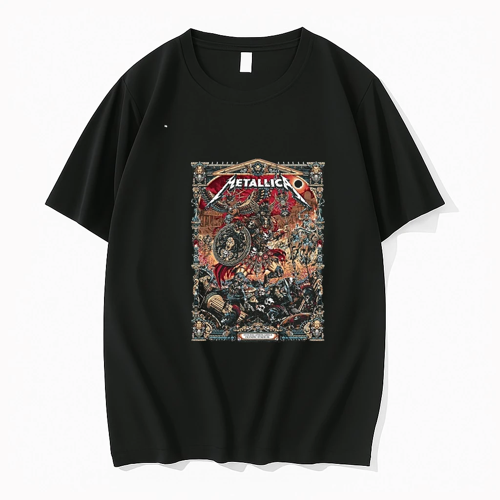 Metallica M72 Athens 2026 Pop Up Shop At Greece Olympic Stadium On May 9 2026 The Warrior With Medusa Shield Art By
