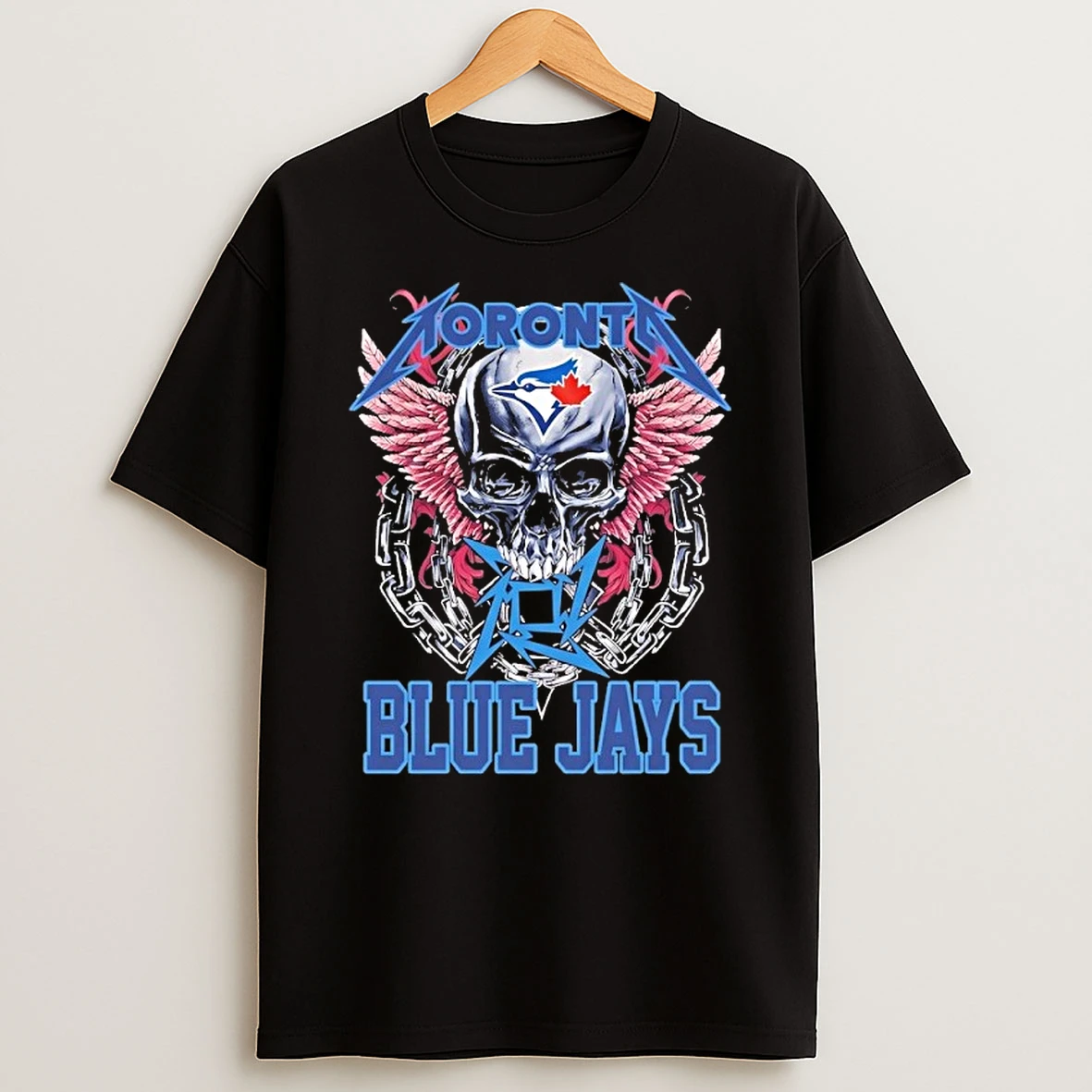 Metallica Skull X Toronto Blue Jays Baseball Shirts