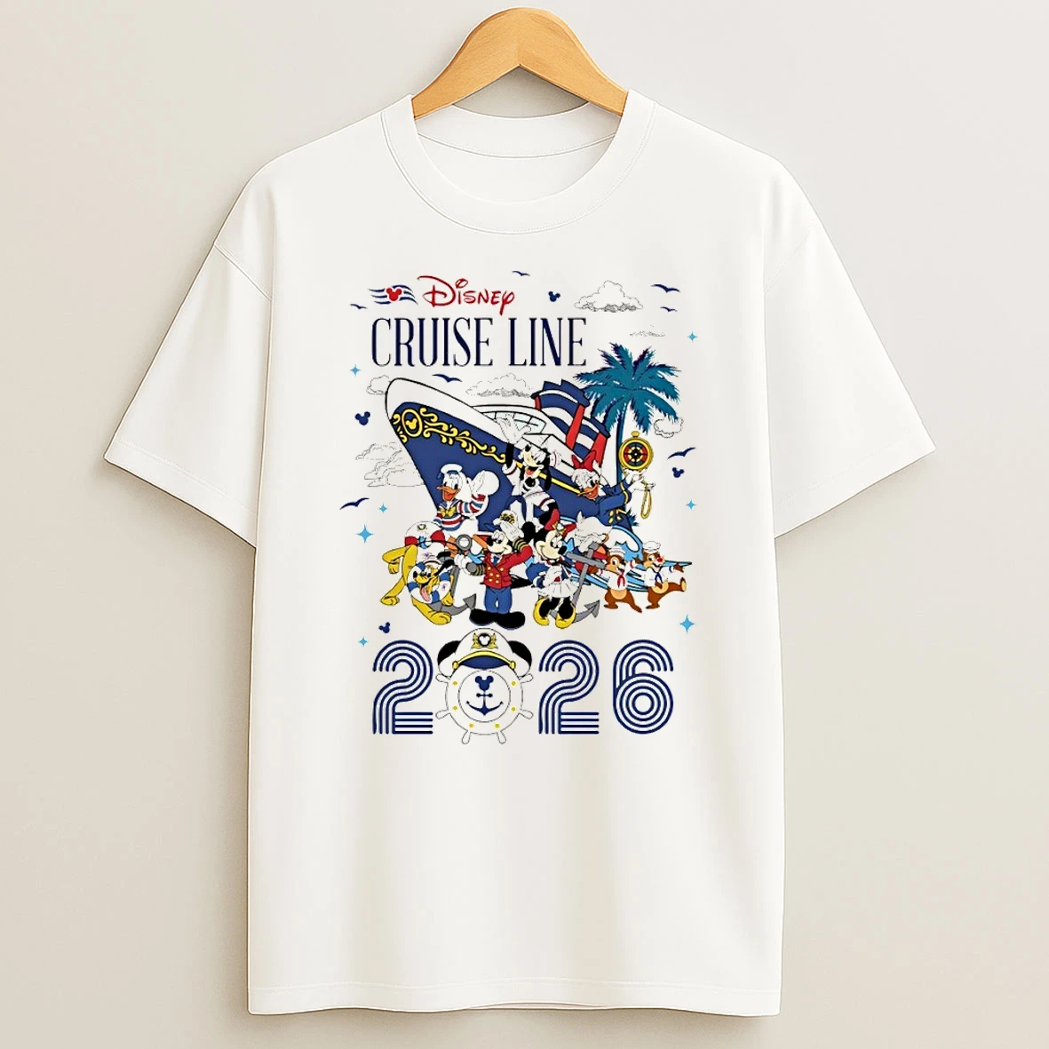 Mickey And Friends Disney Cruise Line Personalized Disney Vacation 2026 Shirts