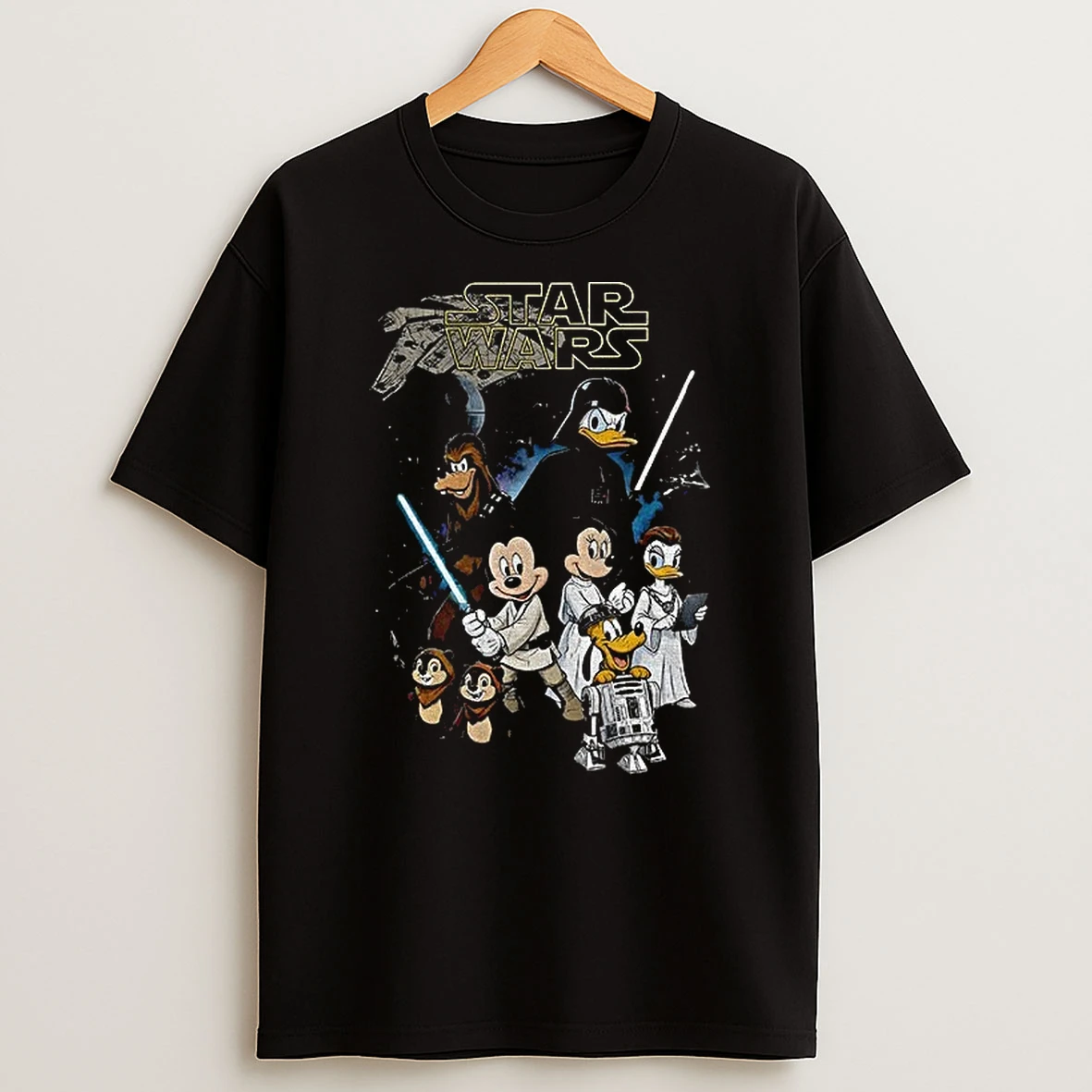 Mickey And Friends Disney Star Wars Sci Fi Cartoon Shirts