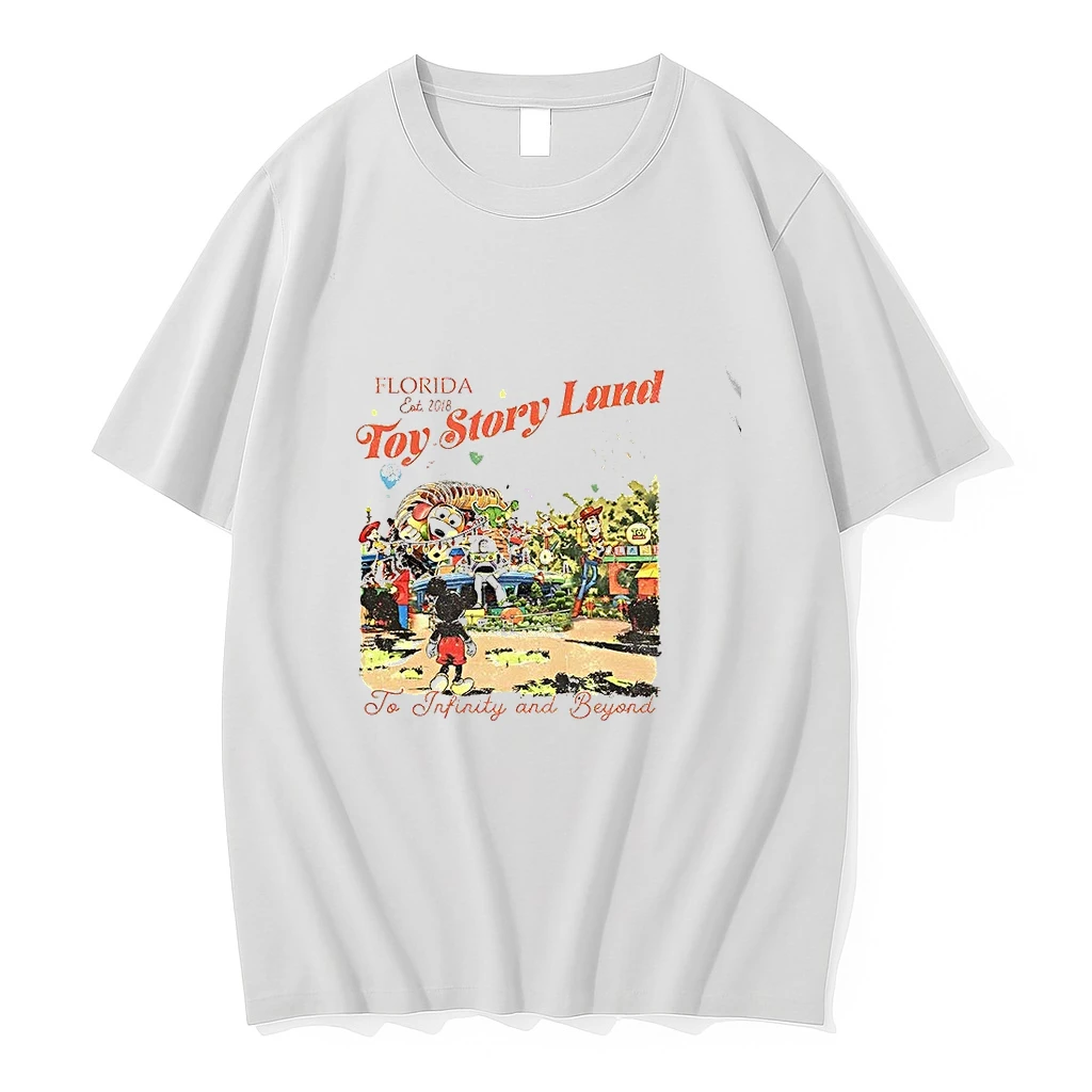 Mickey And Friends Woody Buzz Toy Story Land Florida Est 2018 To Infinity And Beyond Shirts