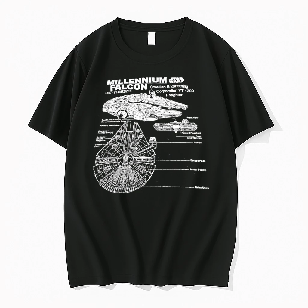 Millennium Falcon Star Wars Corellian Engineering Corporation Shirts