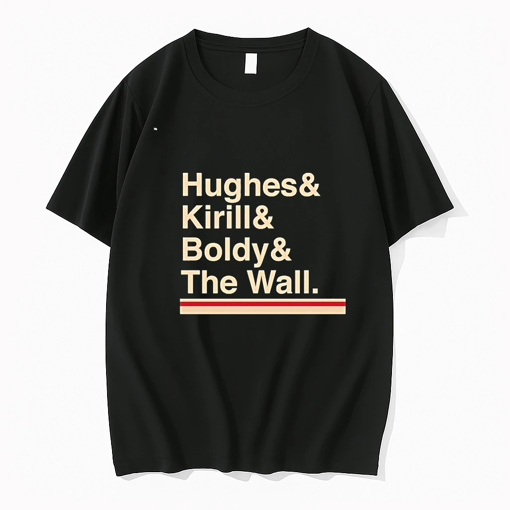 Minnesota Hockey Hughes Kirill Boldy The Wall 00 Shirts