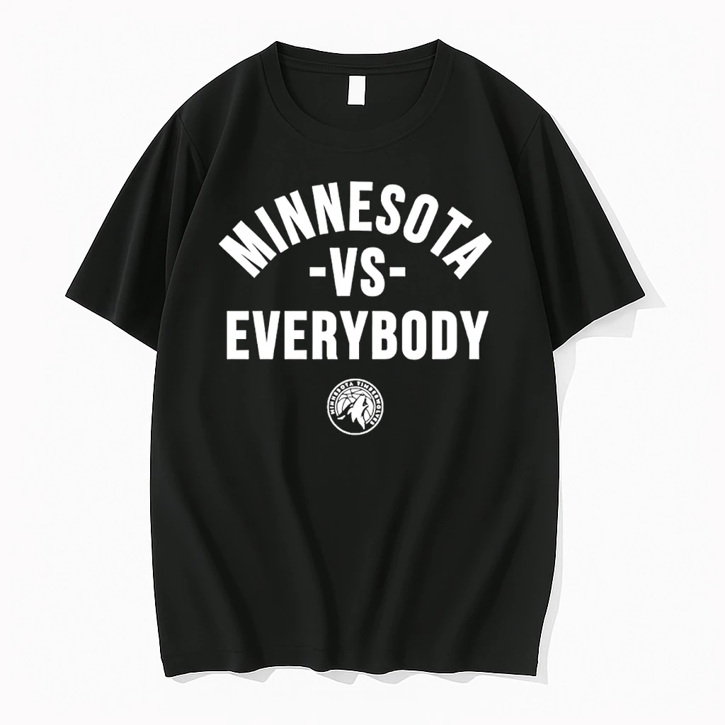 Minnesota Timberwolves Basketball Vs Everybody Shirts