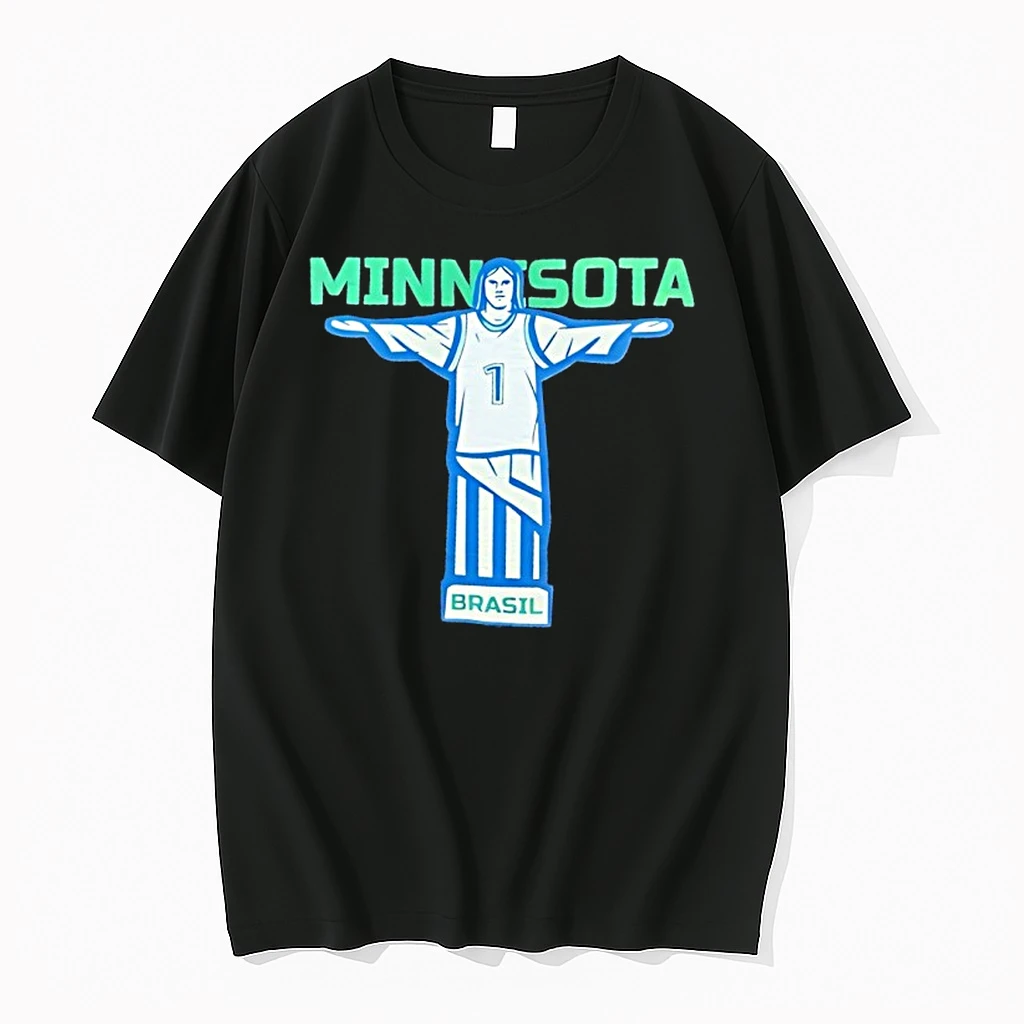 Minnesota Timberwolves Brasil Christ Shirts