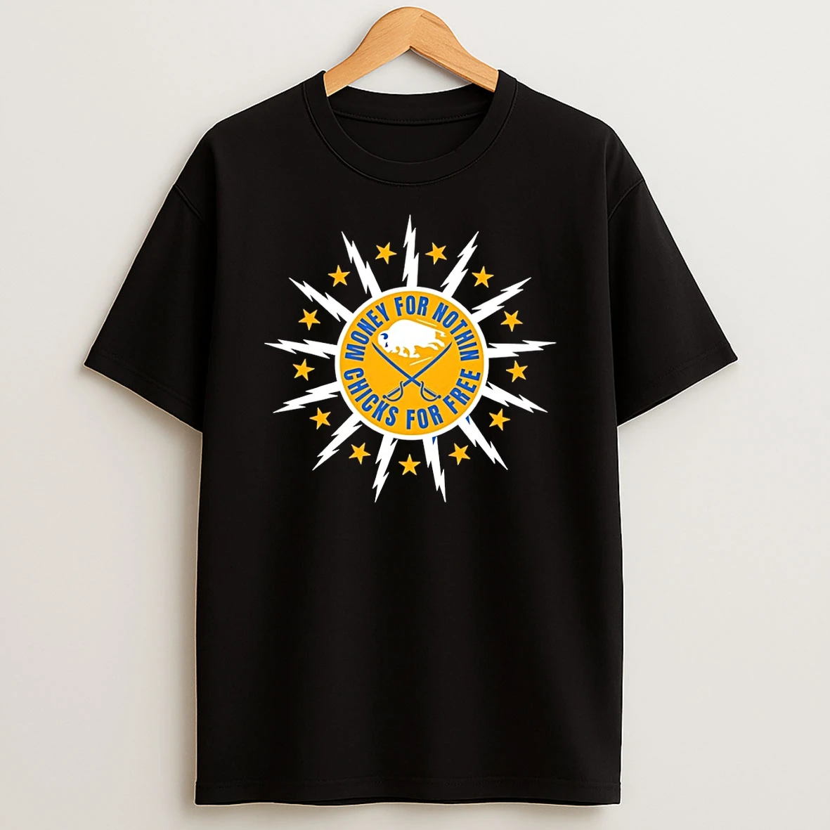 Money For Nothing Chicks For Free Buffalo Sabres Hockey Nhl 2026 Shirts
