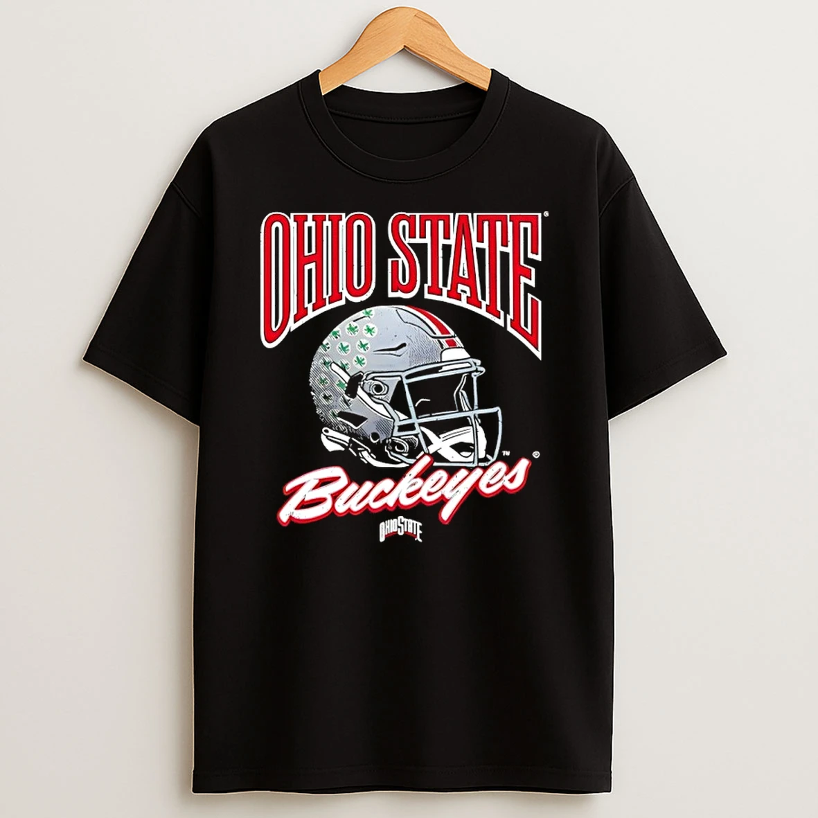 Ncaa Football Ohio State Buckeyes Vintage Helmet Shirts