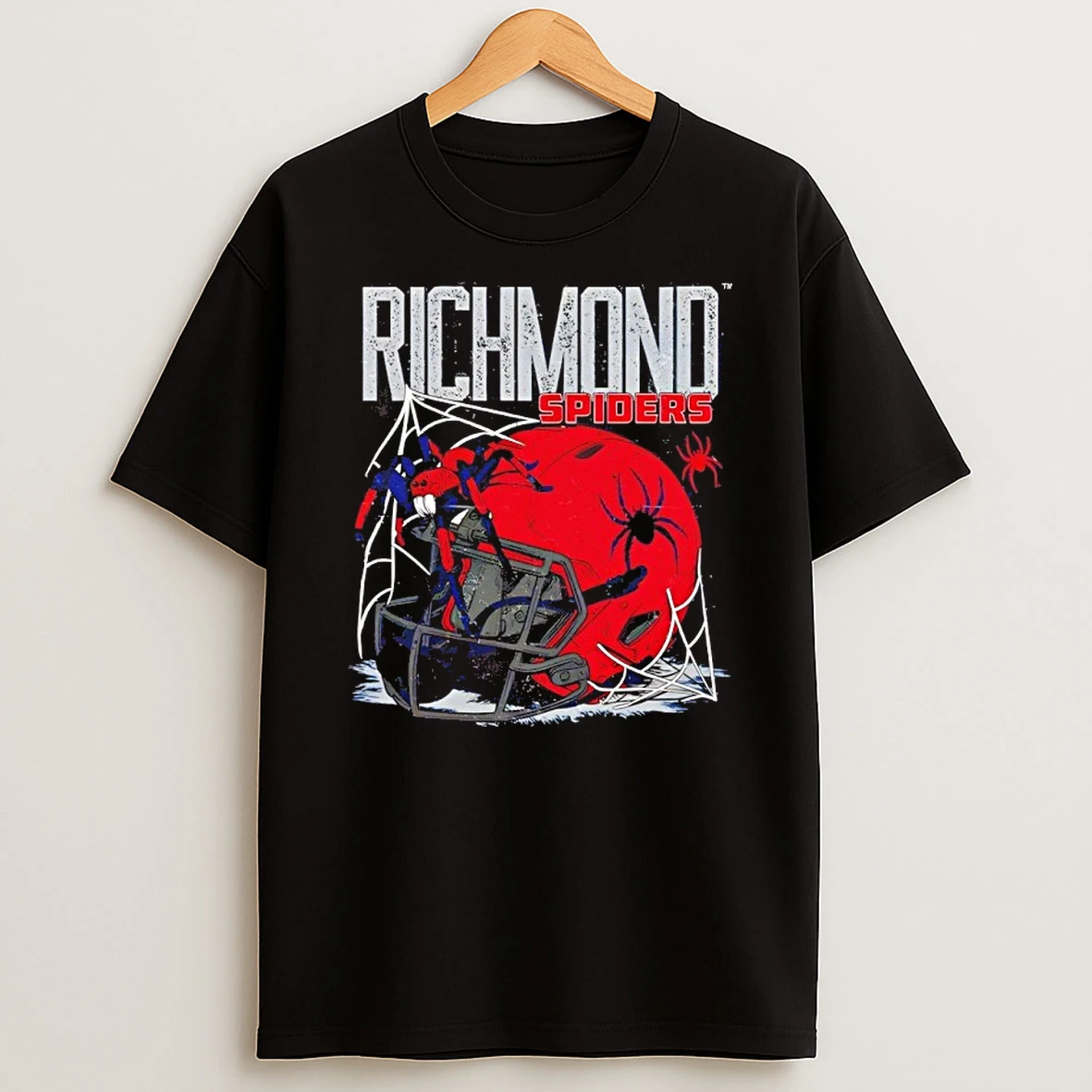Ncaa Football Richmond Spiders Vintage Helmet Shirts