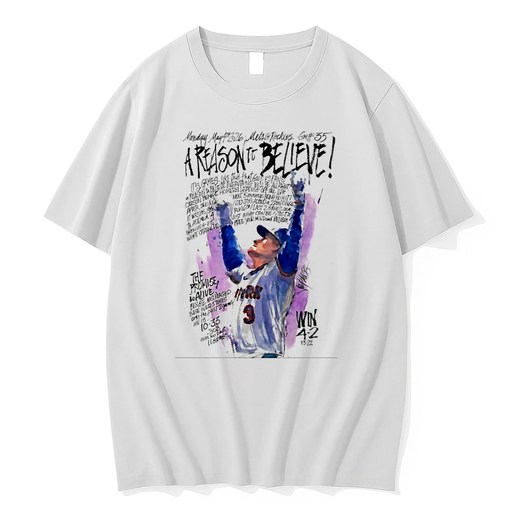 Ny Mets Carson Benge A Reason To Believe Shirts