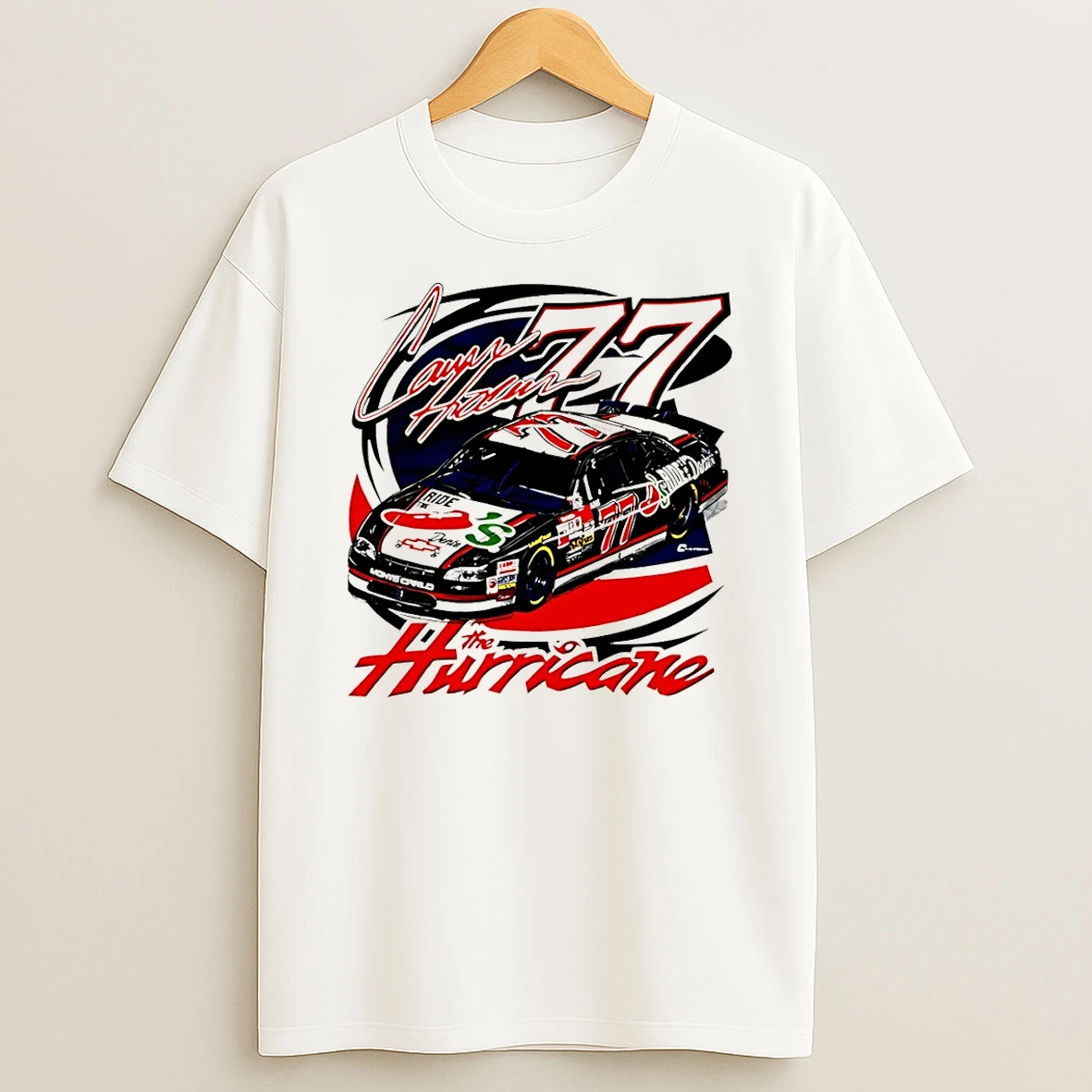Nascar Carson Hocevar 77 Spire Motorsports Chevrolet The Hurricane Sports Shirts