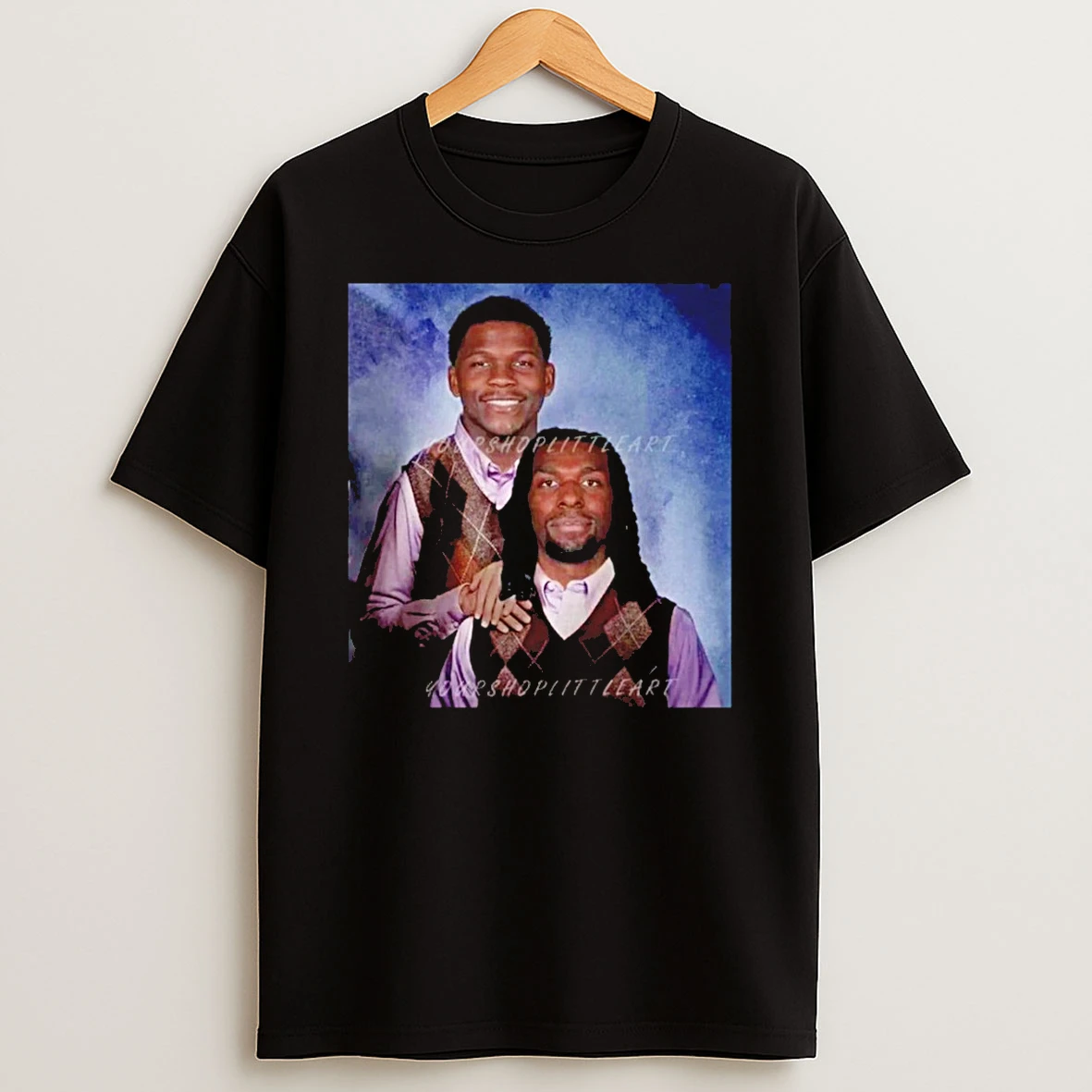 Naz Reid Anthony Edwards Basketball Step Bros Minnesota Timberwolves Shirts