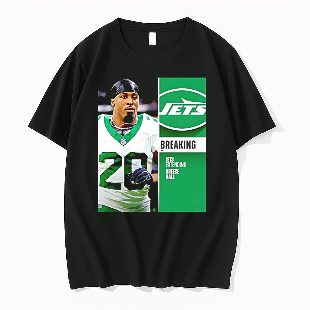 New York Jets Extending Breece Hall Shirts