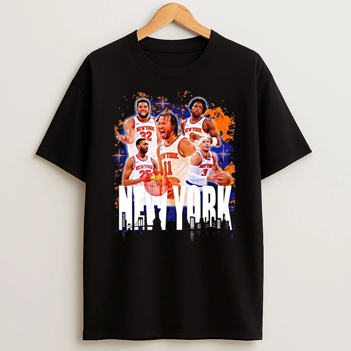 New York Knicks Basketball Vintage Graphic Knicks Inspired Shirts