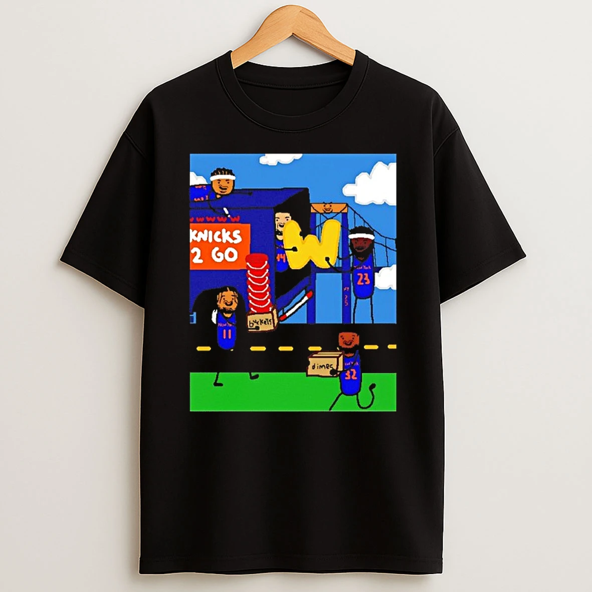New York Knicks Players Buckets We Move Shirts