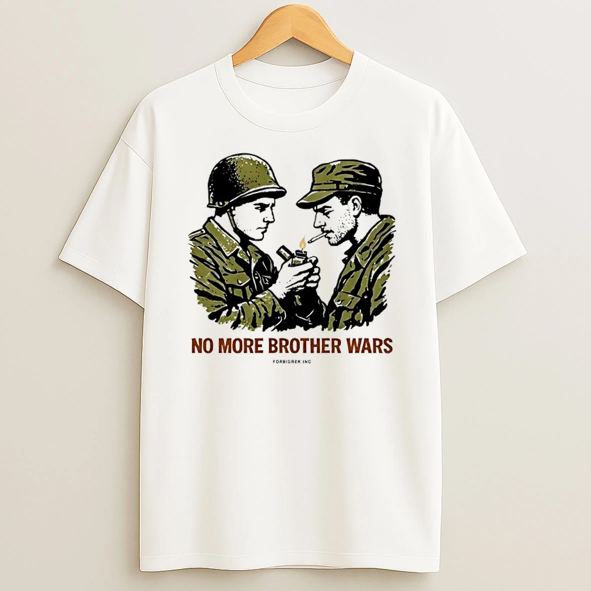No More Brother Wars Graphic Shirts
