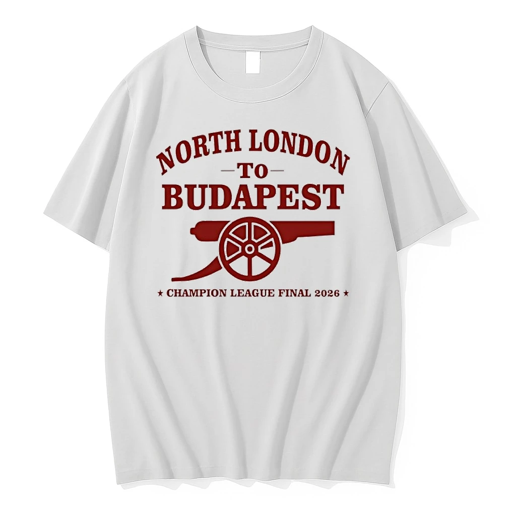 North London To Budapest Arsenal 2025 26 Premier League Champions Shirts