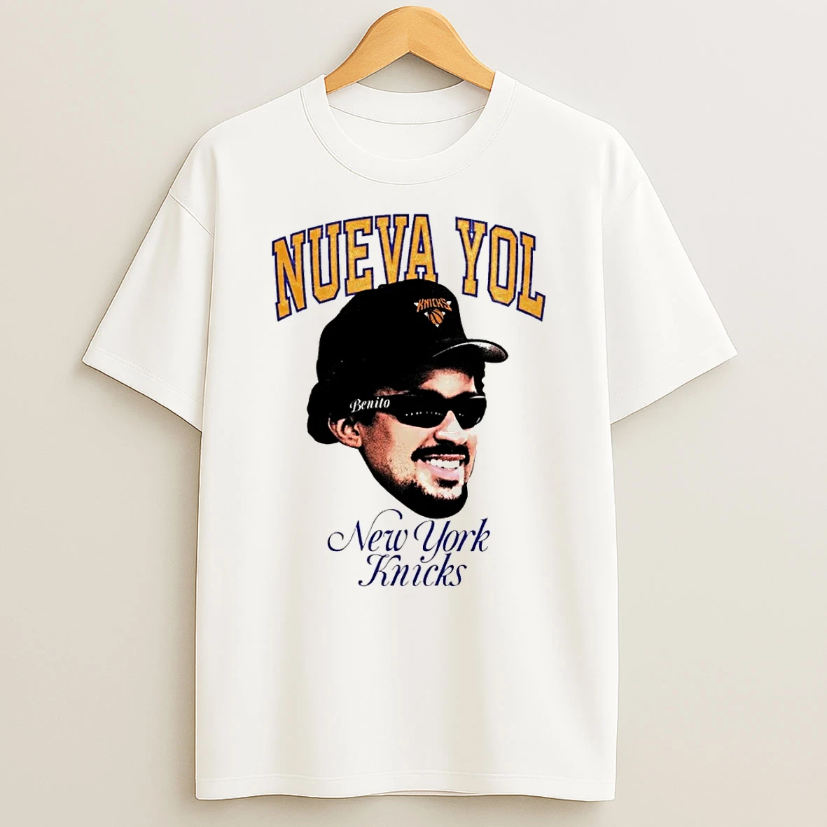 Nueva Yol Knicks Bad Bunny Nyc Streetwear Bad Bunny X Knicks Inspired Shirts