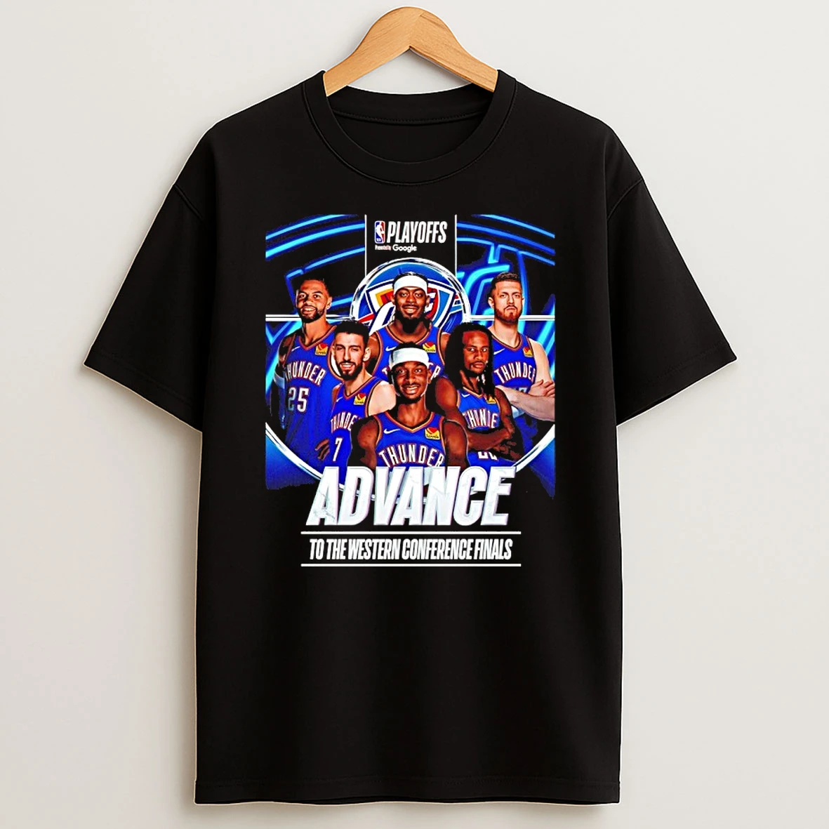 Okc Thunders Advance To The Western Conference Finals 2026 Shirts