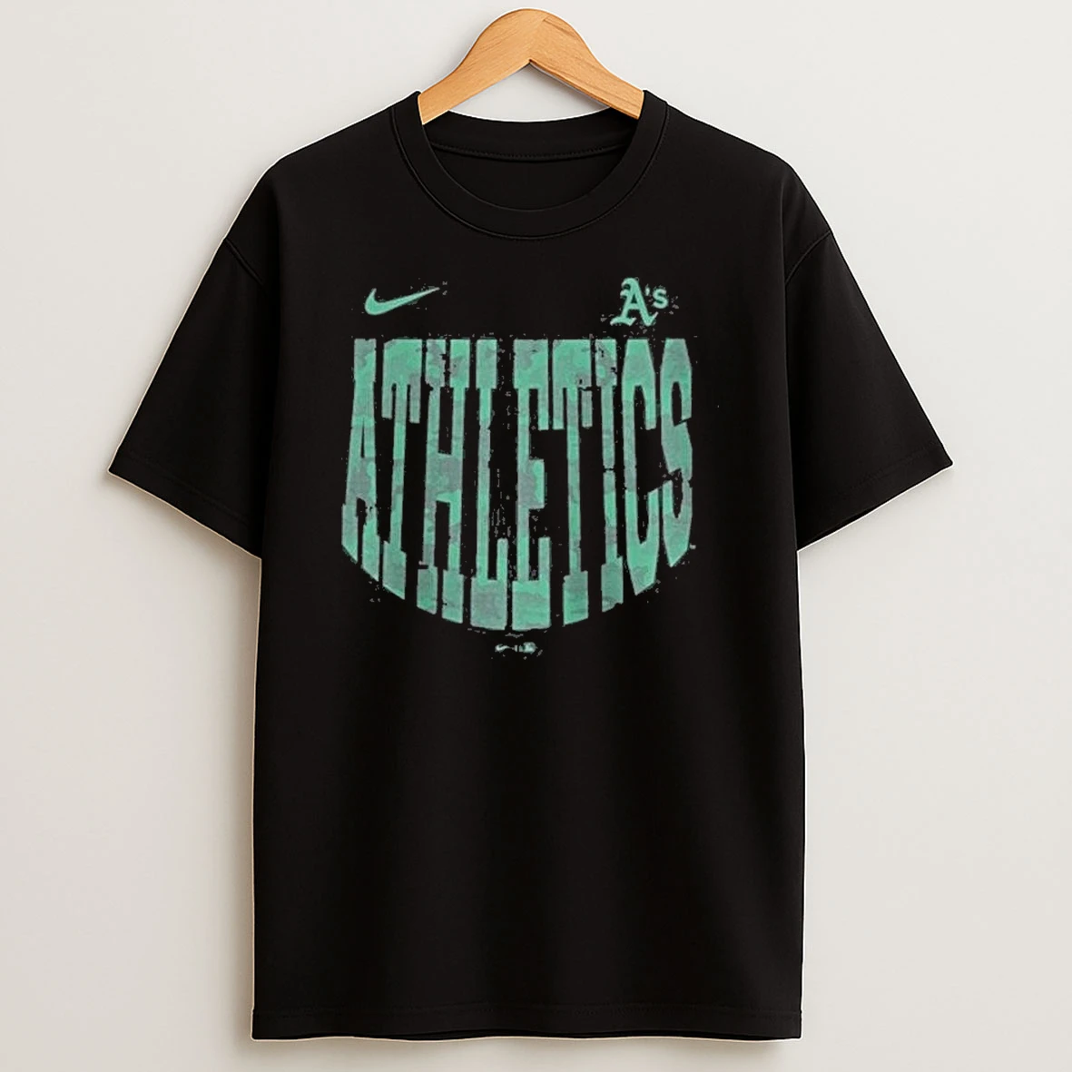 Oakland Athletics Nike Camo Velocity Victor Shirts