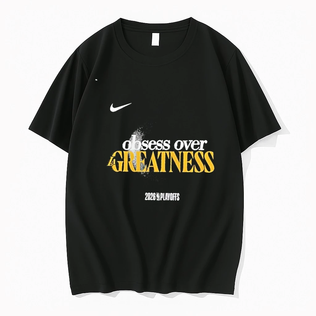 Obsess Over Greatness Los Angeles Lakers 2026 Nba Playoffs 00 Shirts