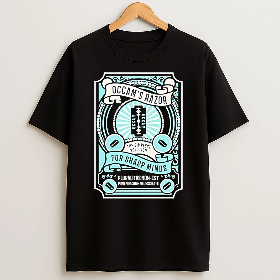 Occams Razor The Simplest Solution For Sharp Minds Shirts
