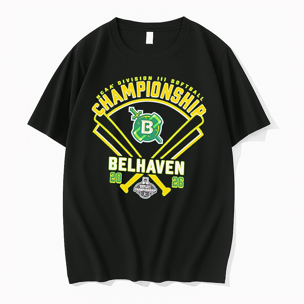 Official Belhaven Softball Ncaa Division Ii Softball Championship 2026 Tee Shirts