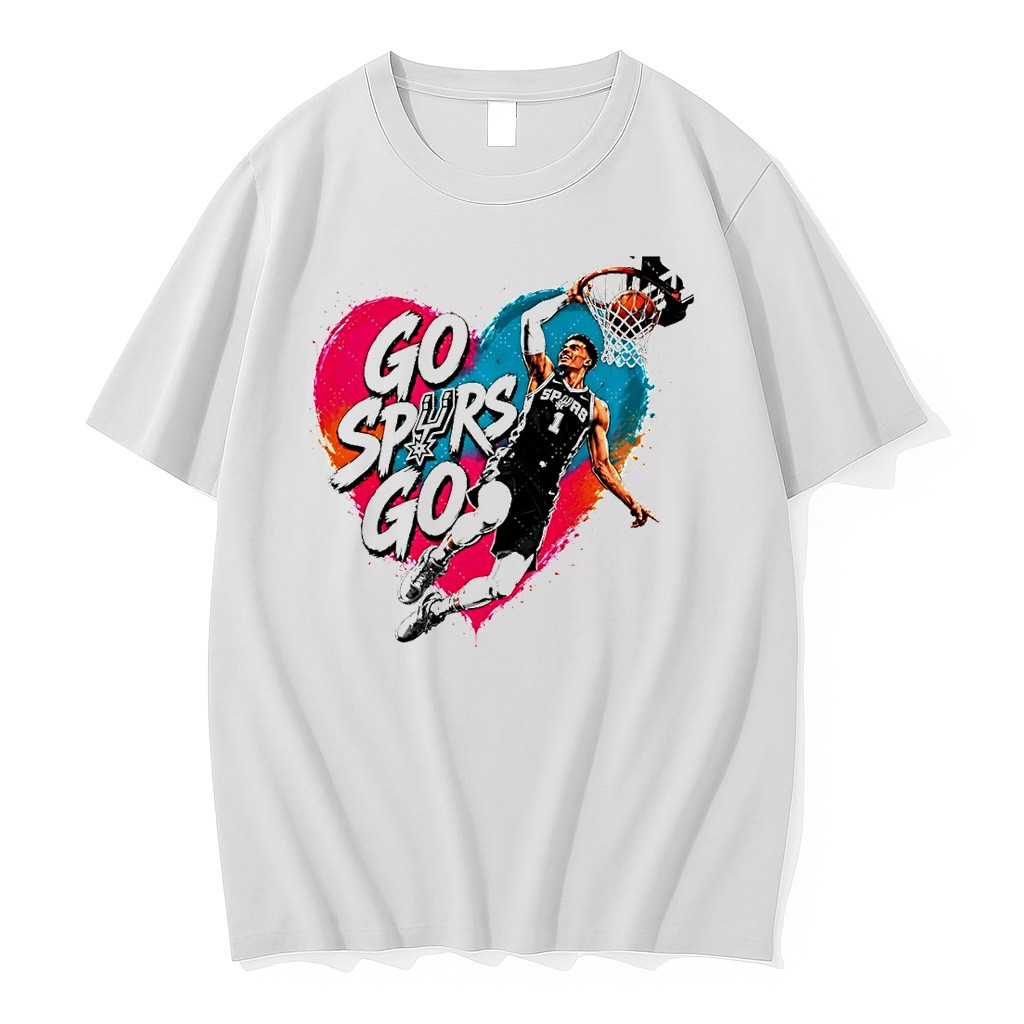 Official Victor Wembanyama Go Spurs Go San Antonio Spurs Basketball Game Day 2026 Shirts
