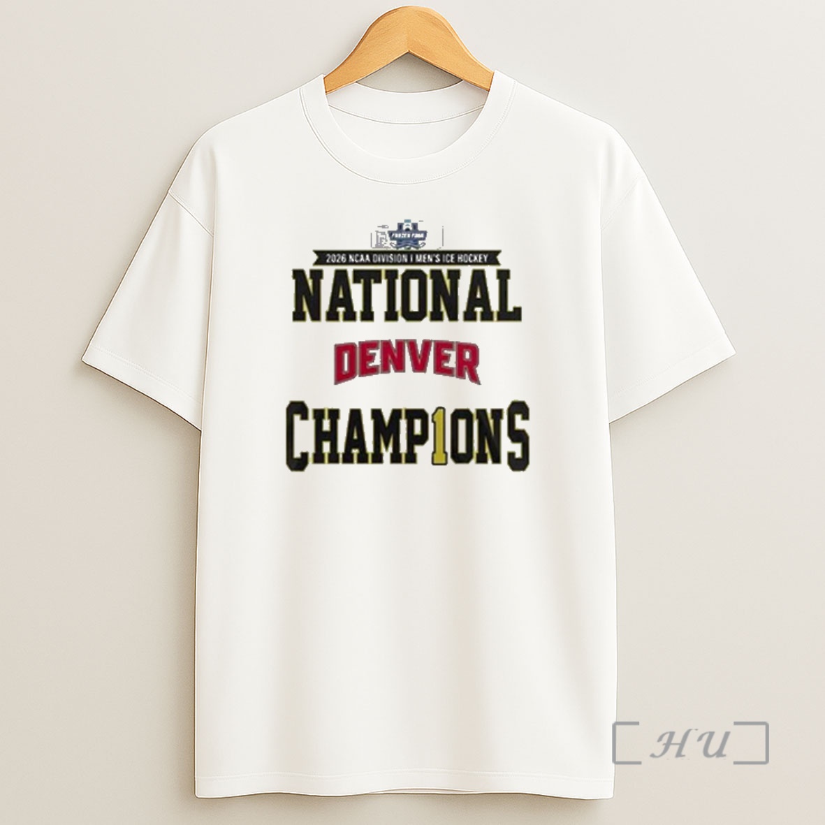 Officials 2026 Mens Ice Hockey National Champions Denver Pioneers Shirt Sweatshirt Tee