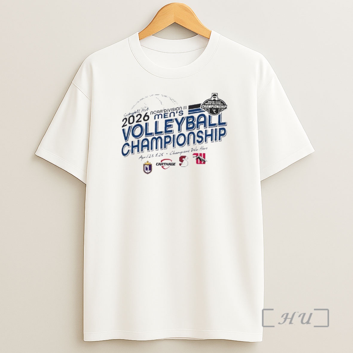 Officials 2026 Ncaa Division Iii Mens Volleyball Championship Semifinals Shirt Sweatshirt Tee