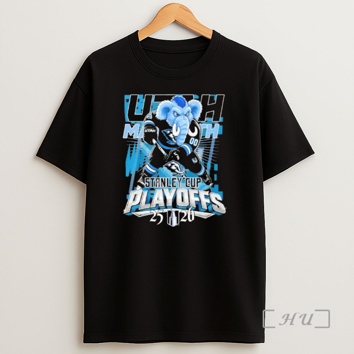 Officials 2026 Stanley Cup Playoffs Utah Mammoth Hockey Mascot Shirt Sweatshirt Tee